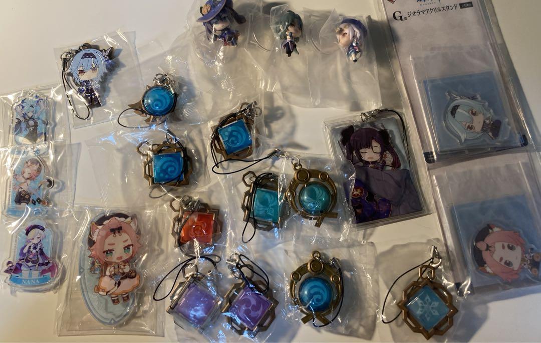 原神グッズまとめ(中古品)
