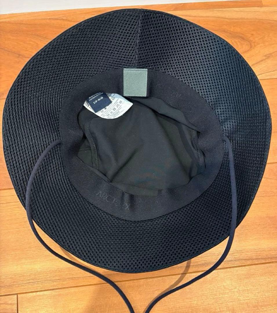 Arc’teryx SinsoloHatアークテリクス バケットハット黒S/M