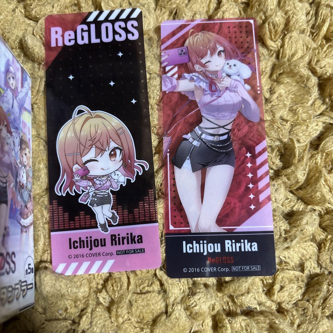 ホロライブ　ReGLOSS ～GiGO限定～ 一条莉々華グッズ 5点【未使用品】 ホロライブ ReGLOSS gigo アクリルスタ ンド一条莉々華 - メルカリ