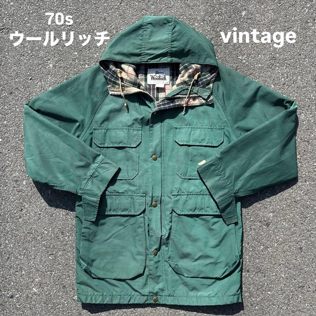 Woolrich 70s マウンテンパーカー ウールリッチ vintage