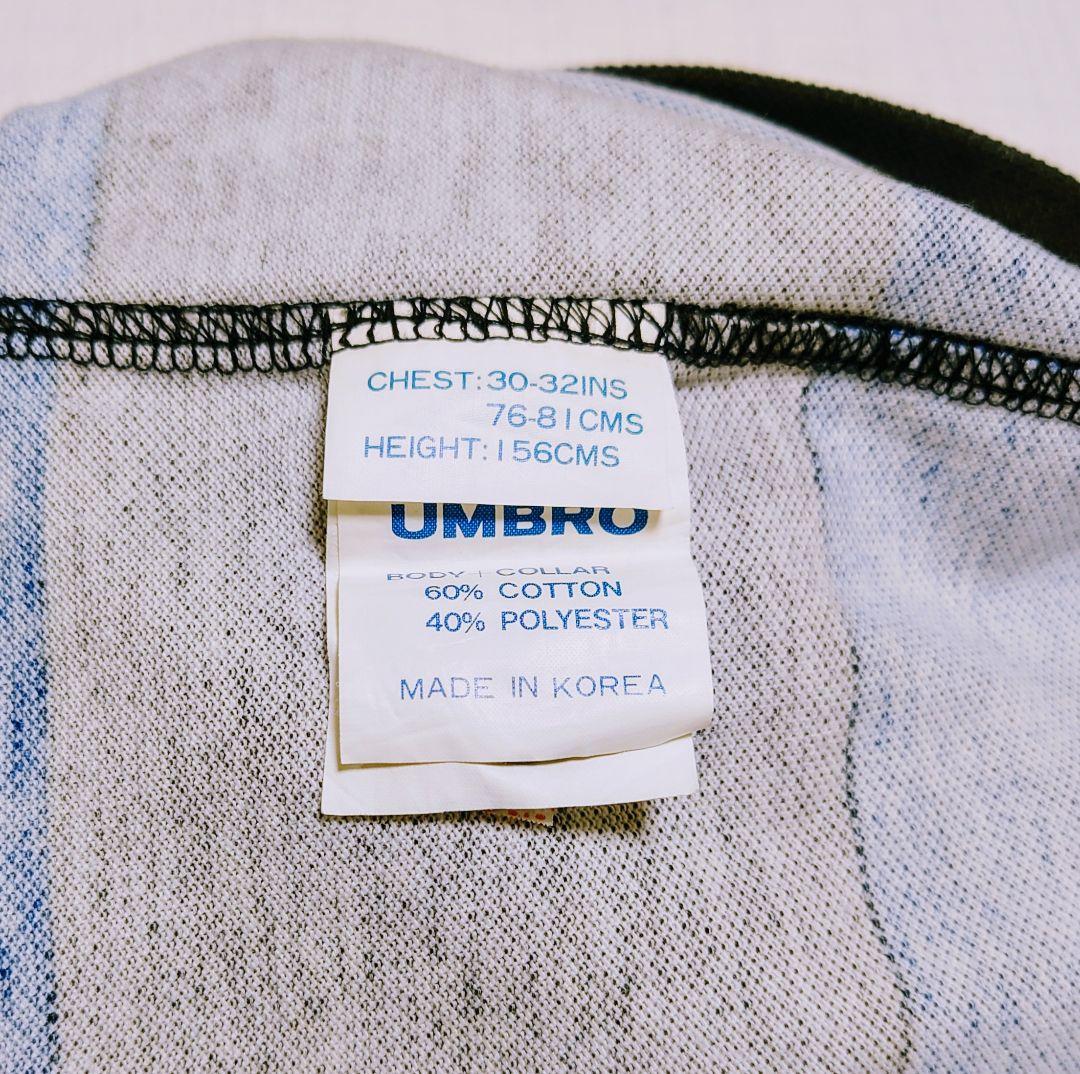 マンチェスター・ユナイテッド ジュニアポロシャツ 紺×黒 UMBRO
