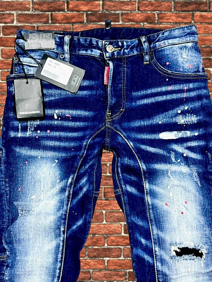 ★新品タグ付き！◆定価9.2万◆ディースクエアード*46*デニムパンツ/ジーンズ