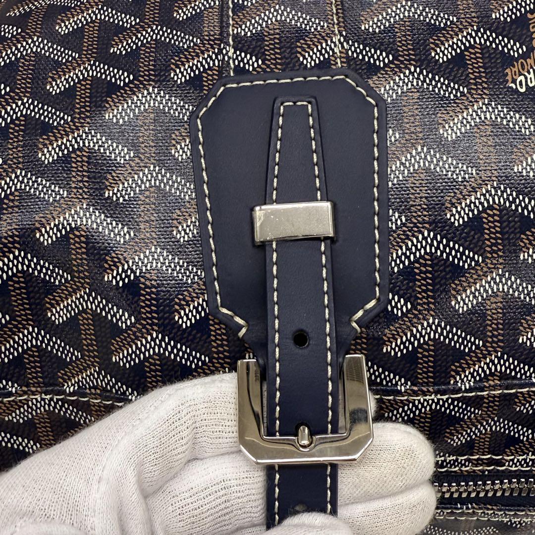 GOYARD ゴヤール クロワジュール50 ボストンバッグ ヘリンボーン