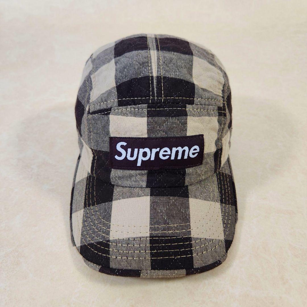 帽子 Supreme Buffalo Check Camp Cap3