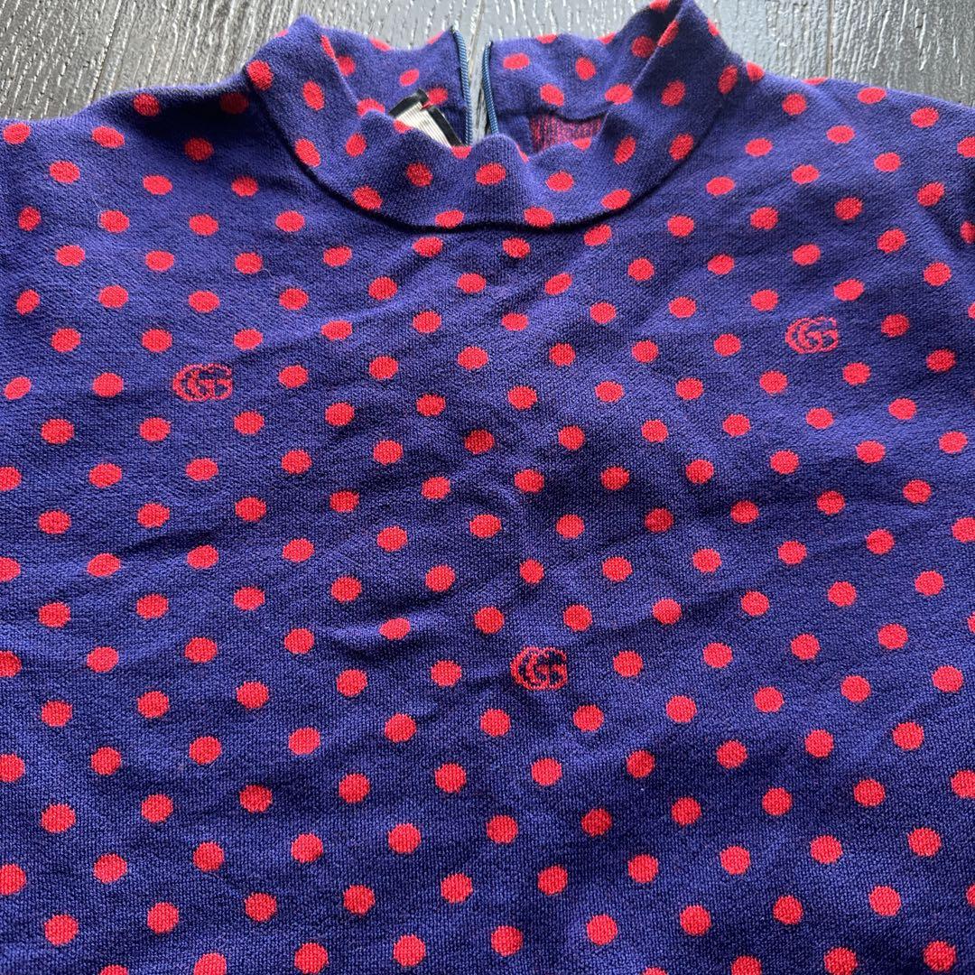 ◇Gucci(グッチ)ジャカード半袖Gセーター (GUCCI/ニット