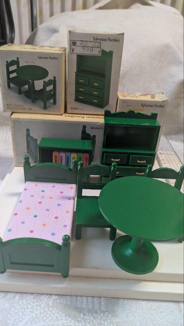 箱あり 当時物 シルバニアファミリー 家具 昭和レトロ