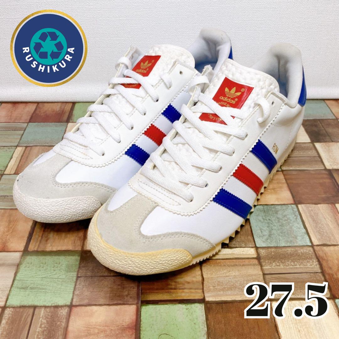 【未使用訳あり】adidasローマ トリコカラースニーカー 26.5