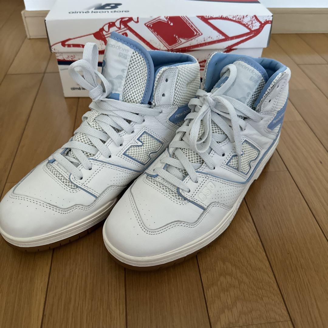 new balance 650 エメレオンドレ　jjjjound ennoy