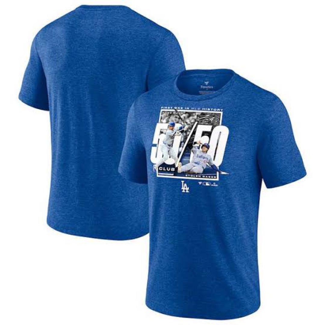 最新最全のをすべて ロサンゼルス・ドジャース Sサイズ CLUB 50/50 Tシャツ 記念グッズ