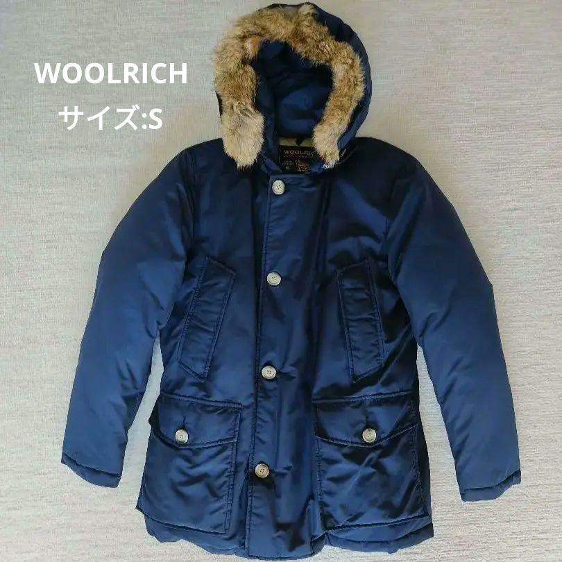 正規品 ウールリッチ アークティックパーカ  青系 サイズS ダウン