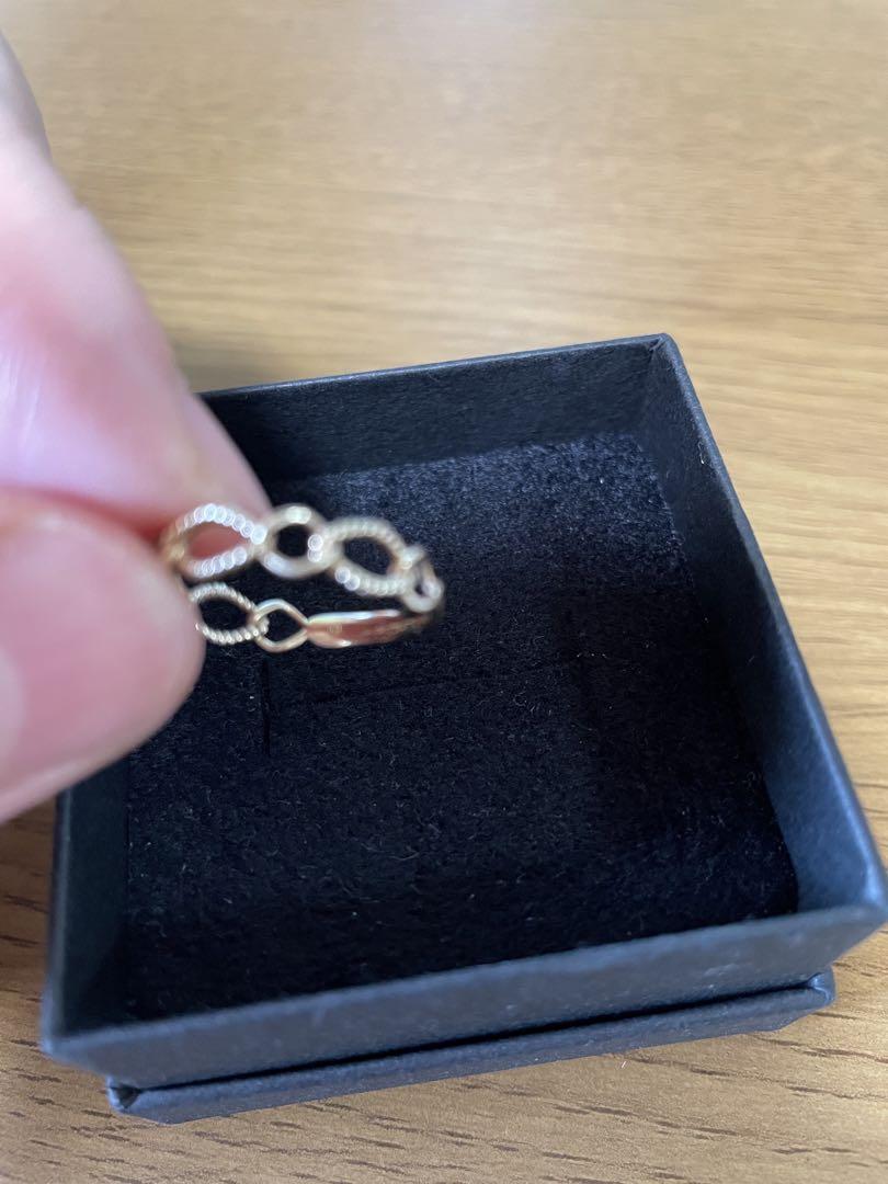 Jewel closet by L&Co. K10 YG チェーン リング11号