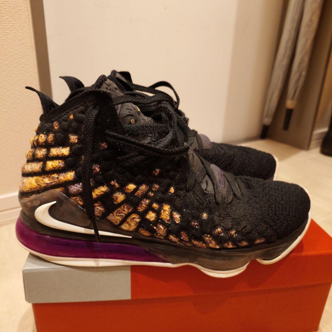 バスケットボールシューズ Lebron17 パープル