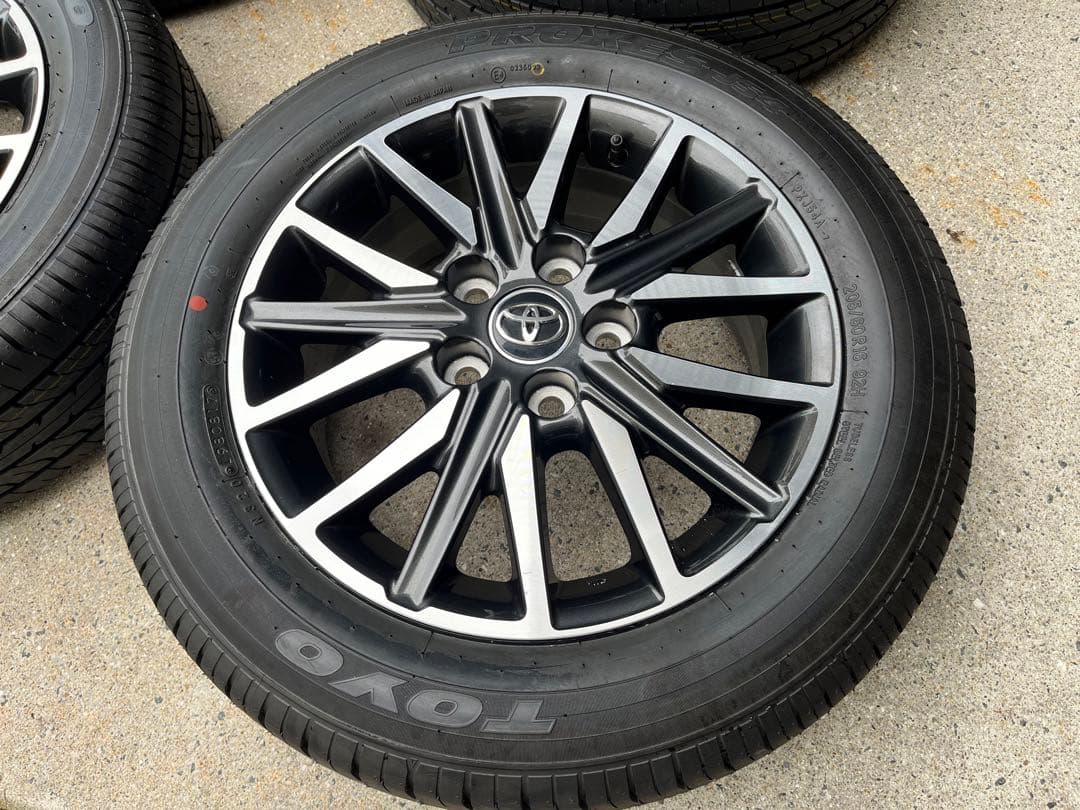 新車外し トヨタ エスクァイア 15インチ 純正アルミホイール 6J PCD114.3 5穴 +50