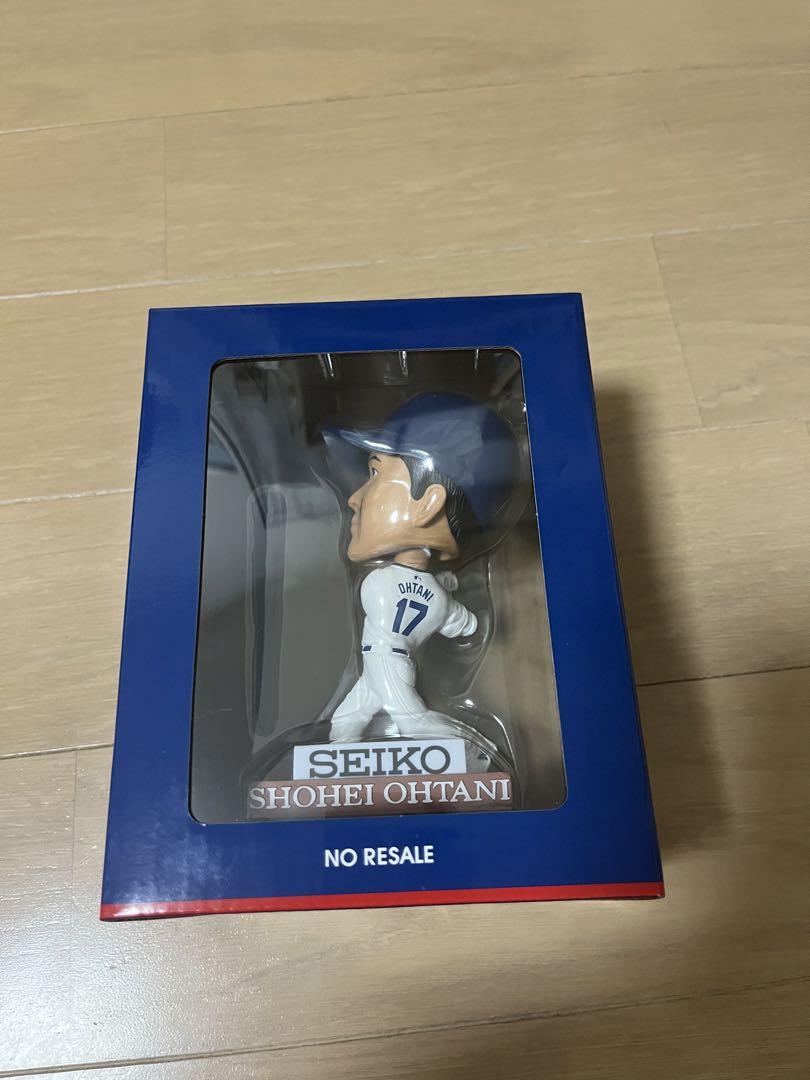 大谷翔平× SEICO ボブルヘッド フィギュア 最安値で 激レア 新品 大谷翔平 フィギュア ボブルヘッド SEIKO