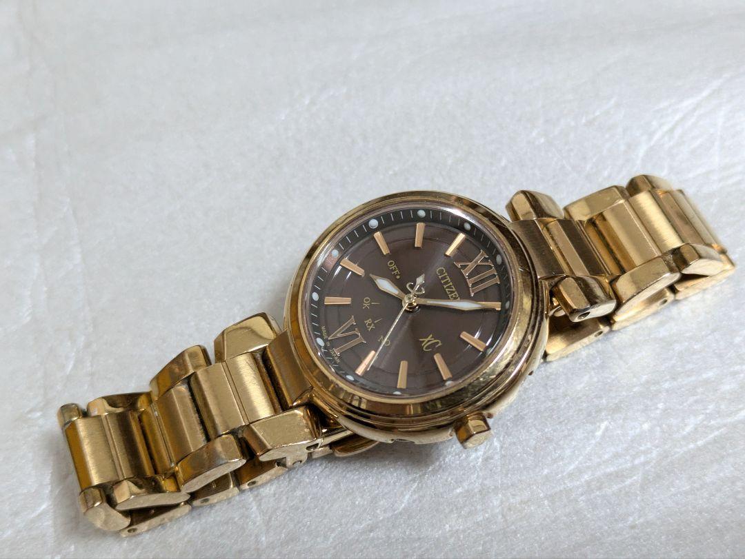 美品 稼働品 シチズン 腕時計 Xc H335 エコドライブ CITIZEN