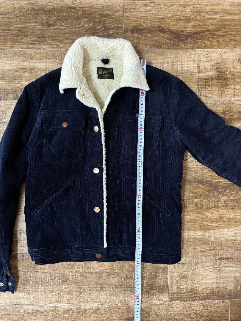 美品✨wrangler+sonny label ボアジャケット ネイビー