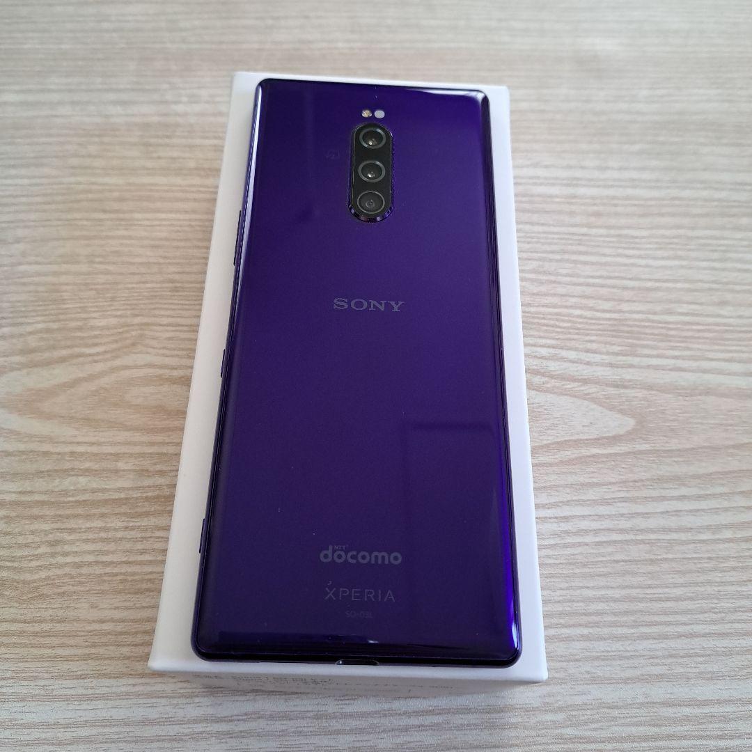 スマートフォン本体 Xperia 1 Purple 64 GB docomo s-l400.jpg
