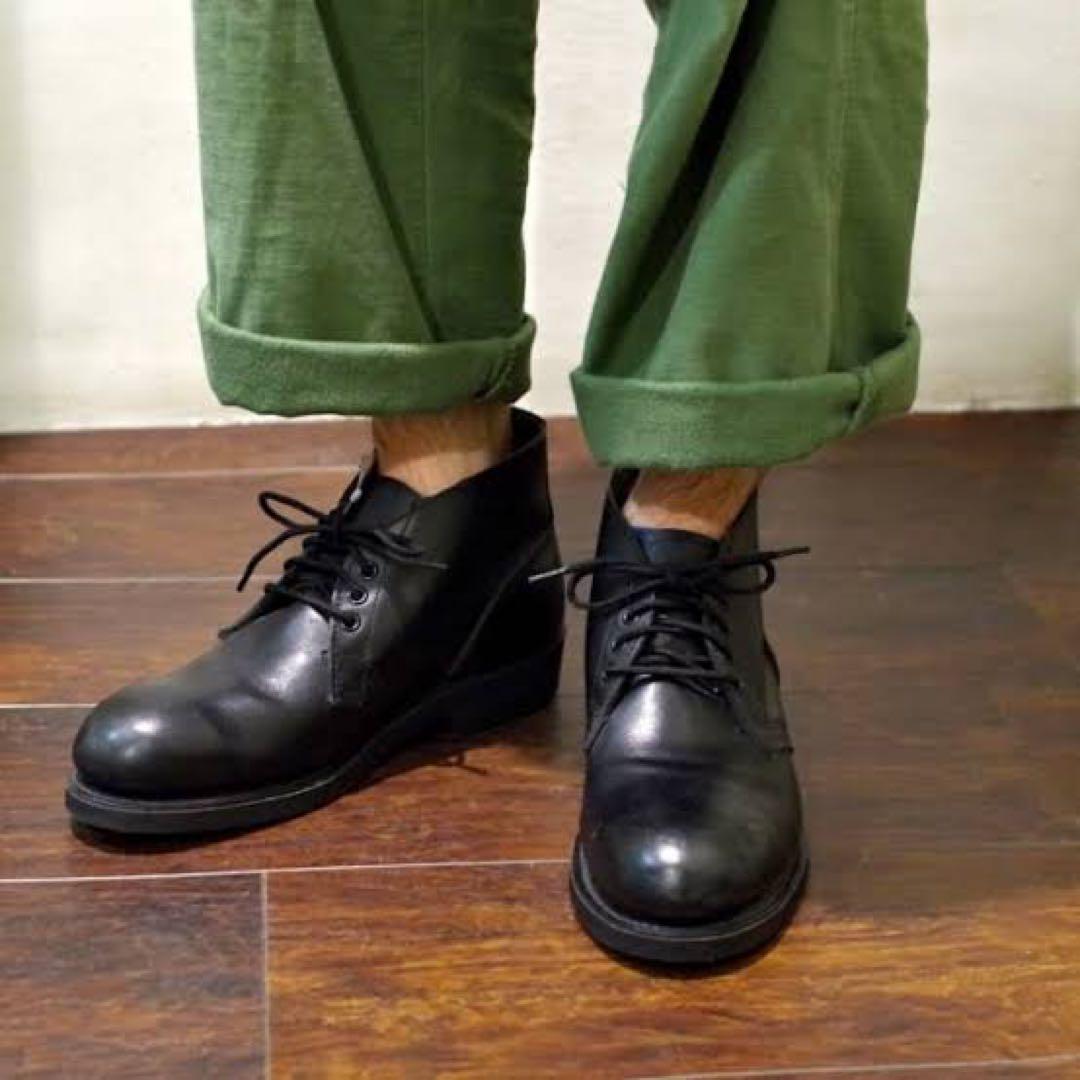 1985年デッドストック【U.S.NAVY Service Shoes】アメリカ海軍