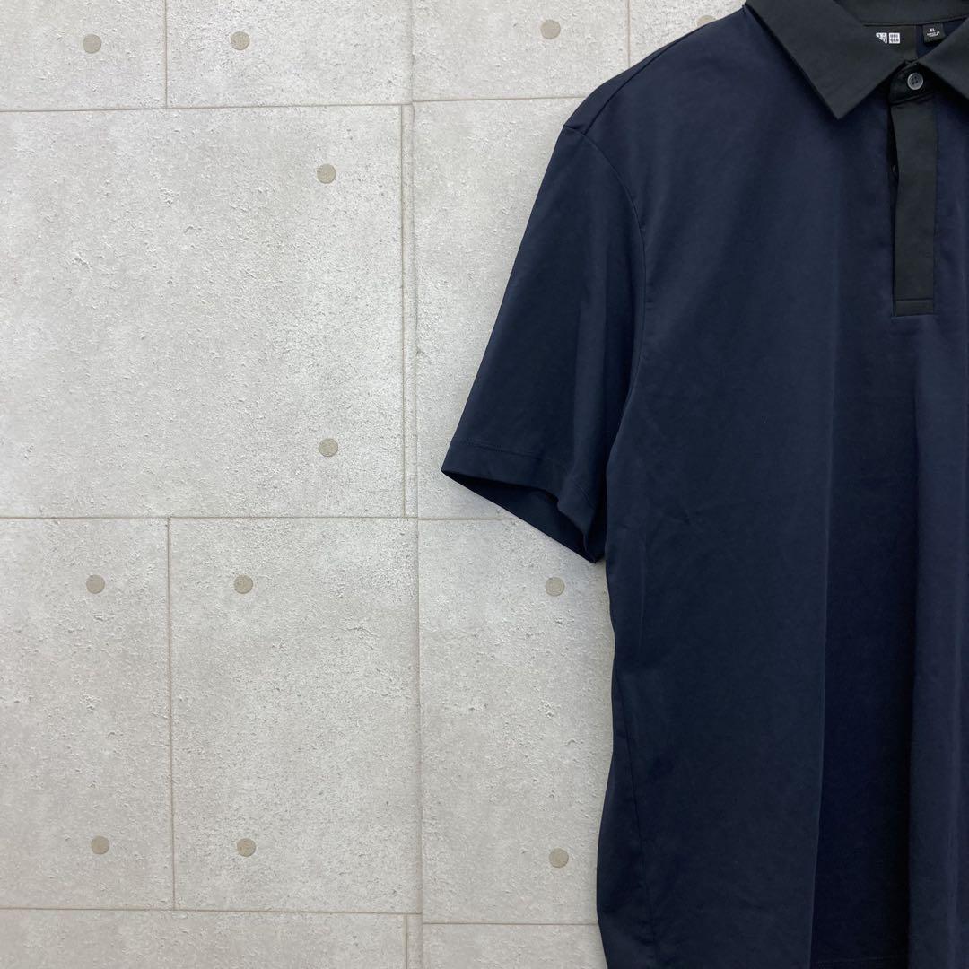 タグ付 新品未使用 UNIQLO ユニクロ Theory ポロシャツ XL 紺