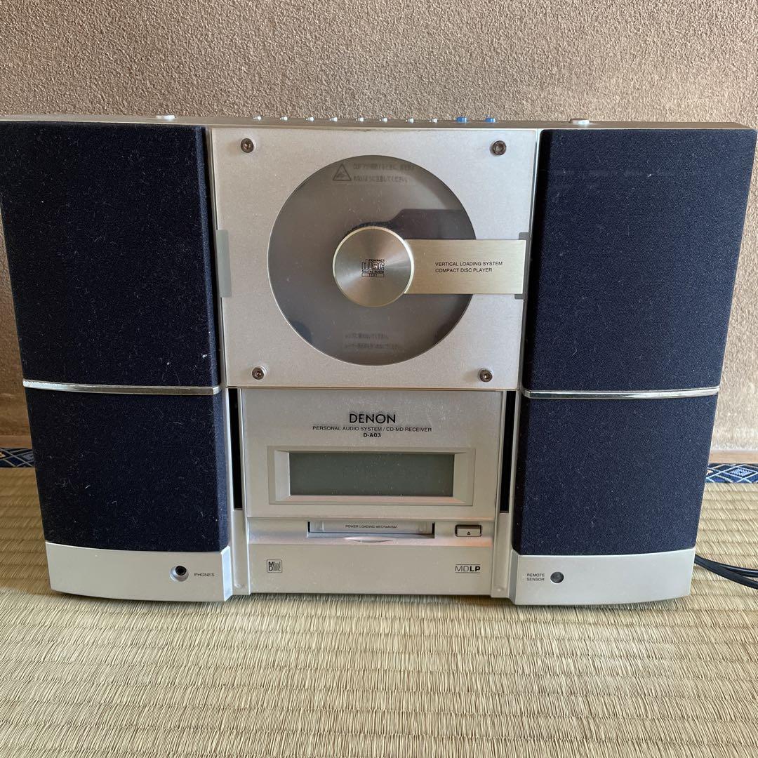 ジャンク品！DENON D-A03 CD MDレコーダー - メルカリ