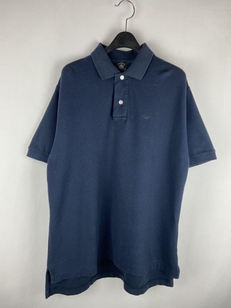 90's EMPORIO ARMANI OVERSIZED POLO SHIRT