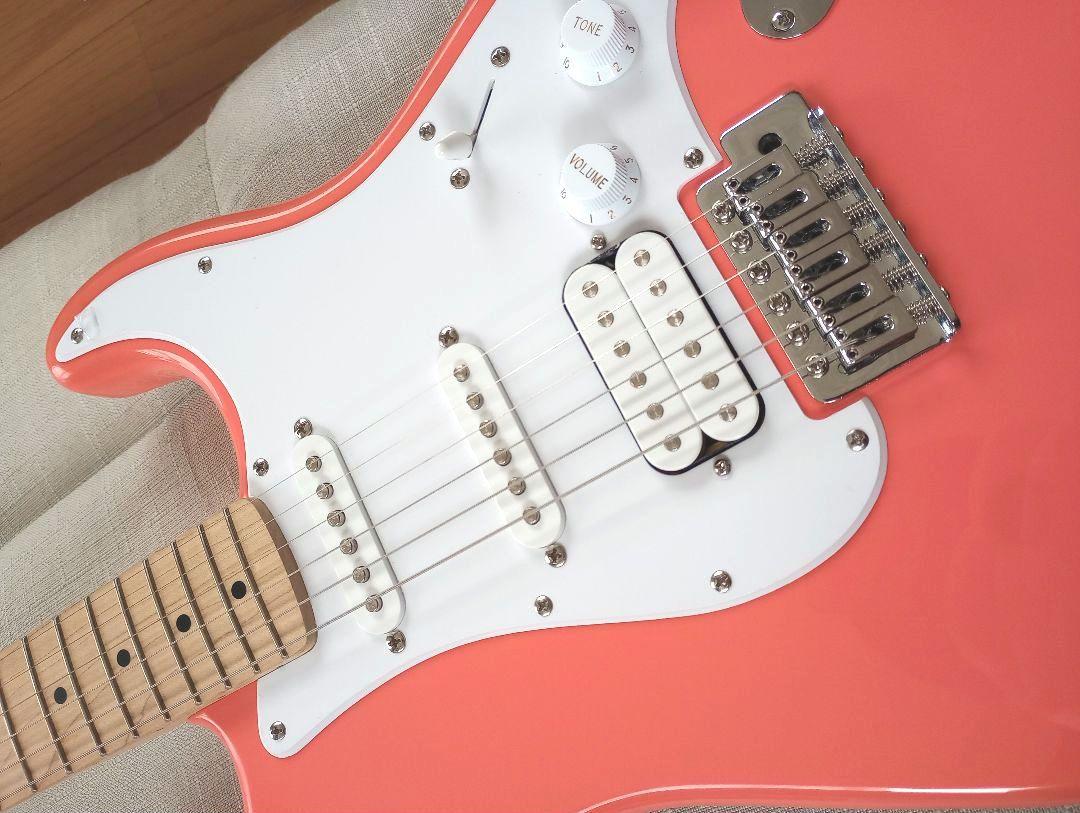 美品 スクワイヤー エレキギター Squier HSS