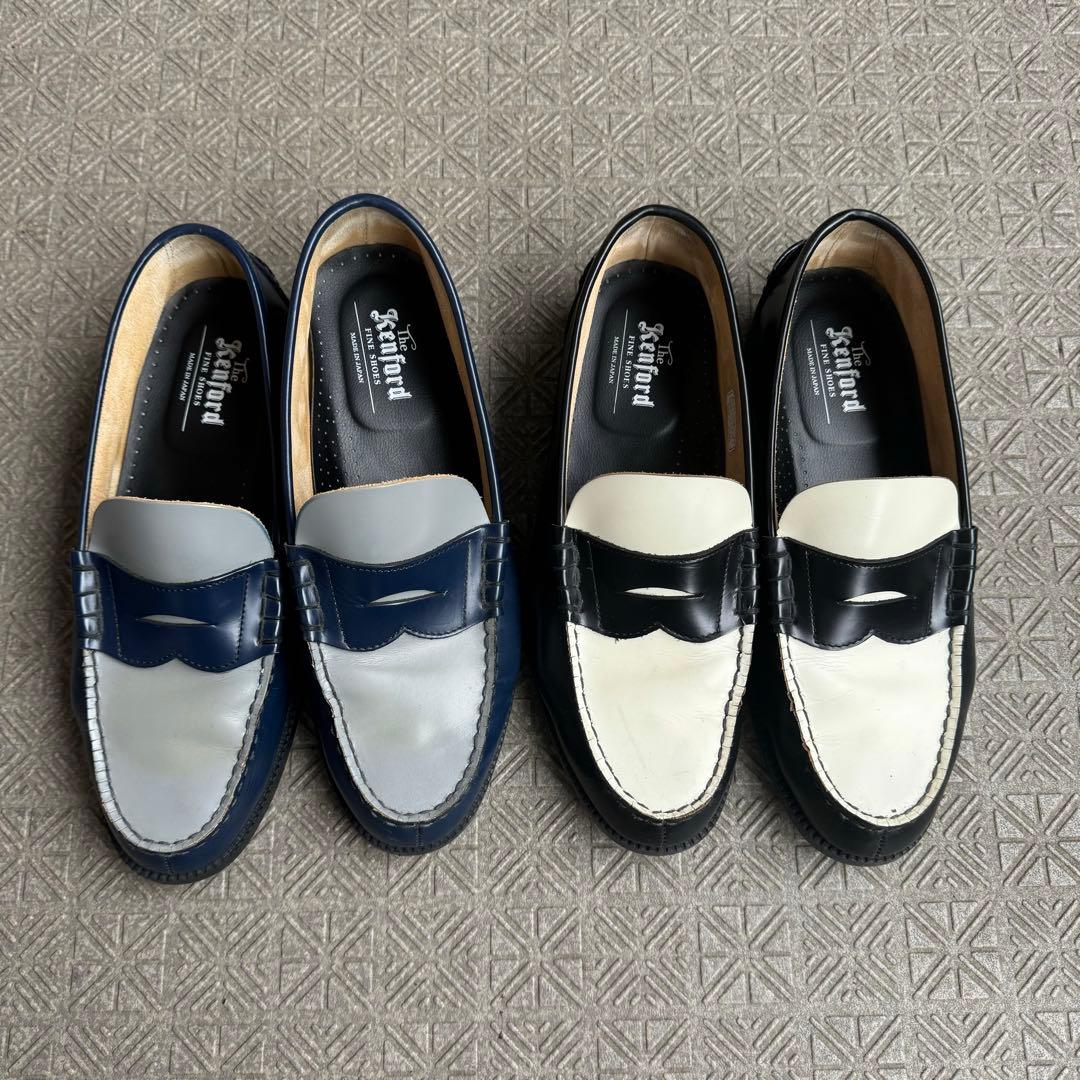 kenford コンビ ローファー 2足27cm・The Kenford Fineshoes