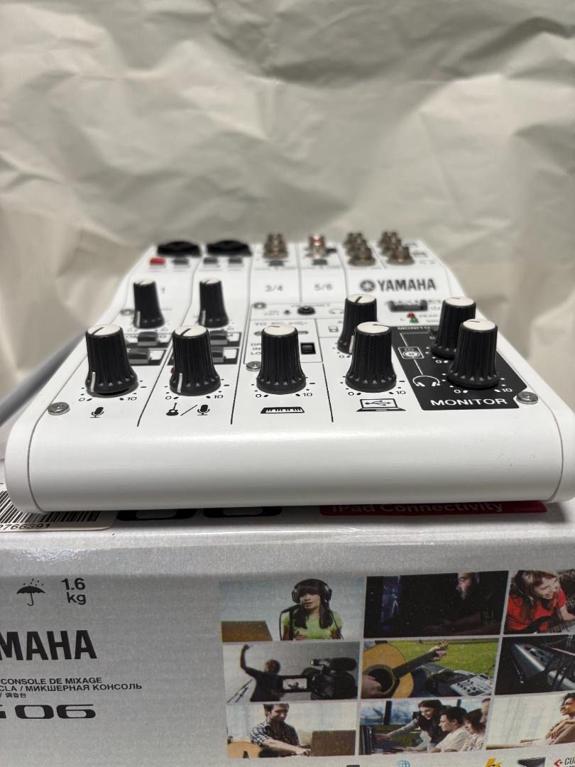 美品中古Yamaha AG06 USBオーディオインターフェース 動作品
