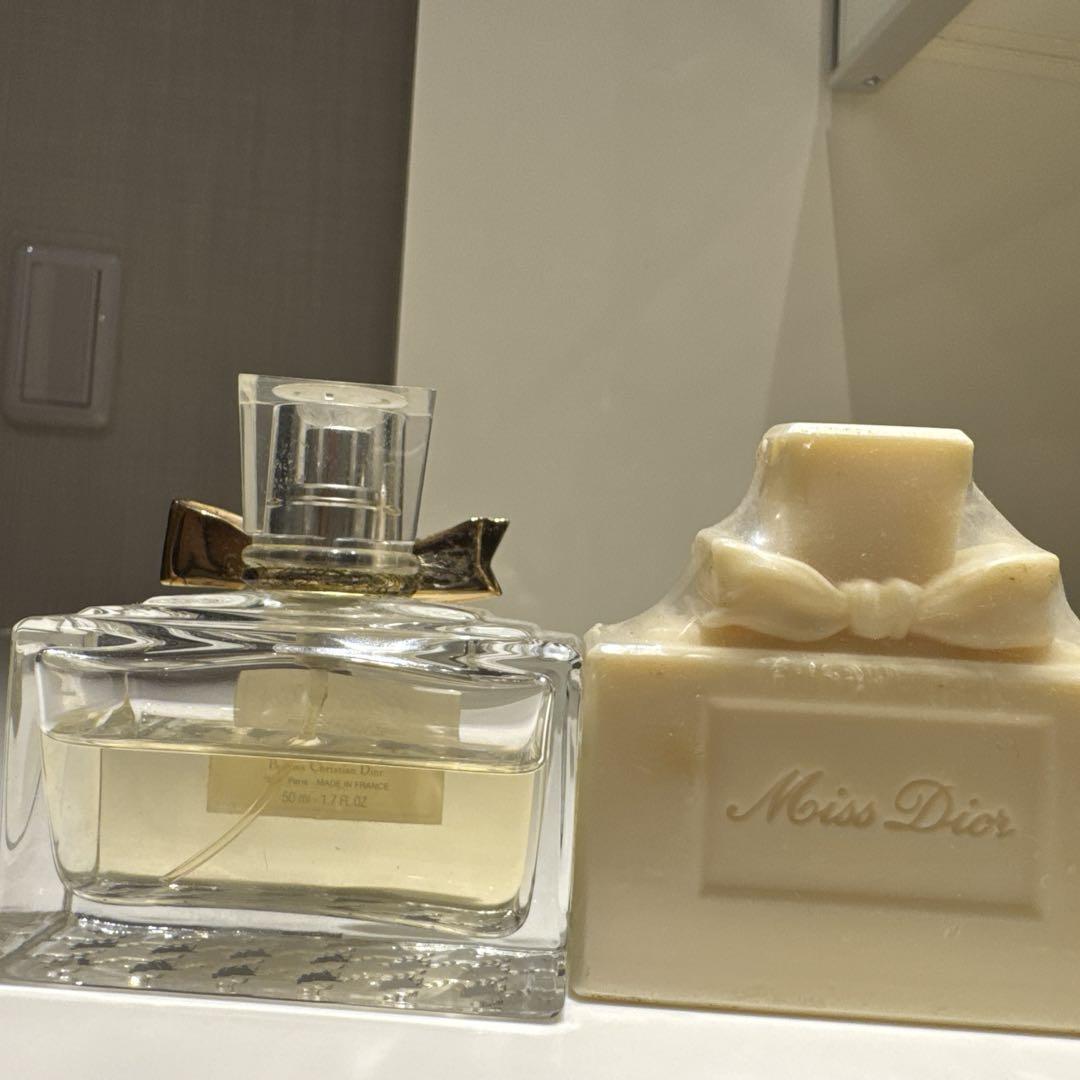 Christian Dior ミスディオール オードゥパルファン、石鹸