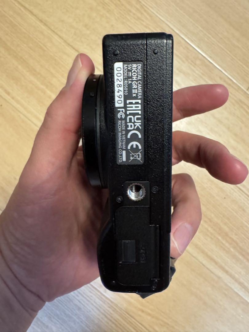 Ricoh GR IIIx 本体＋バッテリー＋ピークデザイン ハンドストラップ