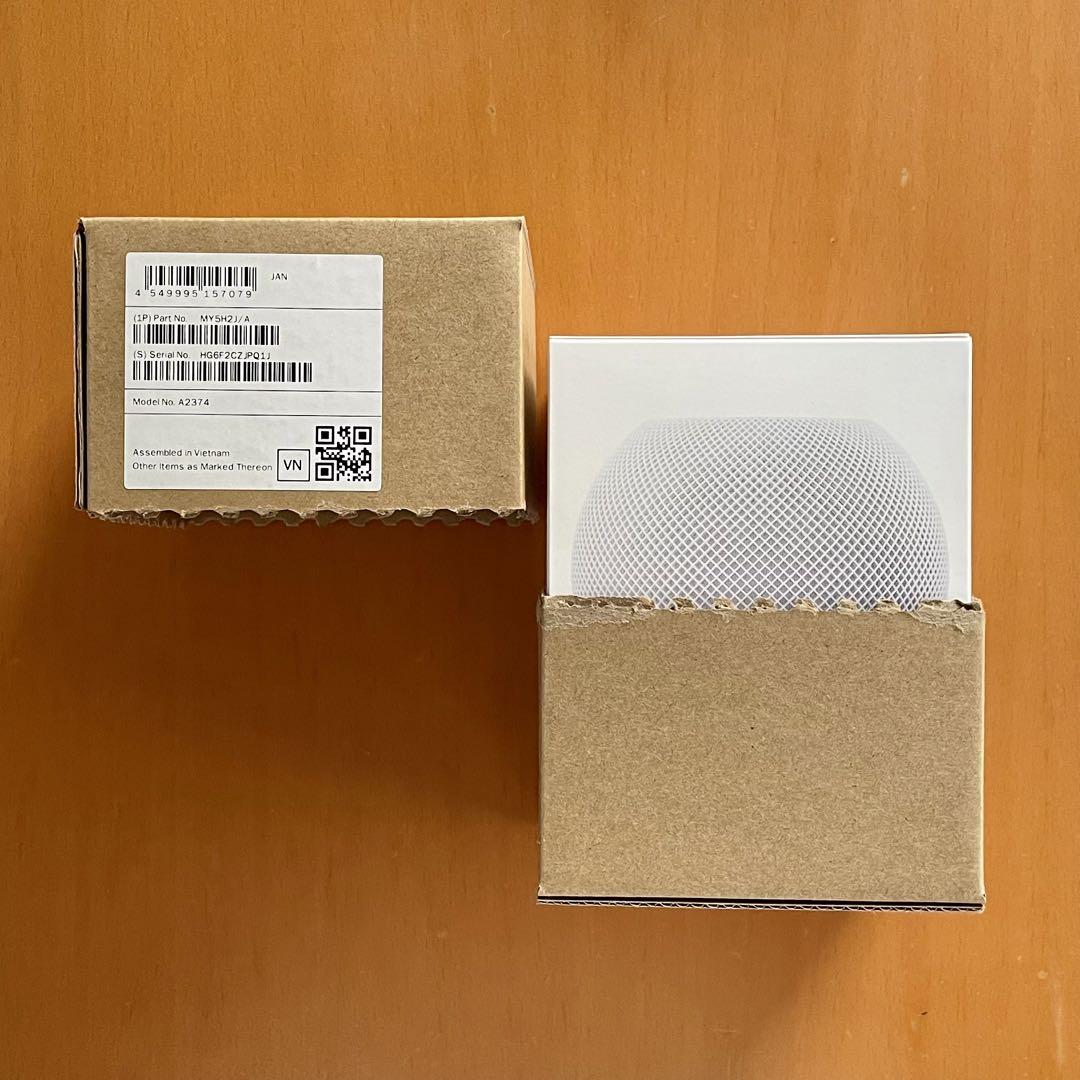 Apple HomePod mini 美品　MY5H2J/A ホワイト