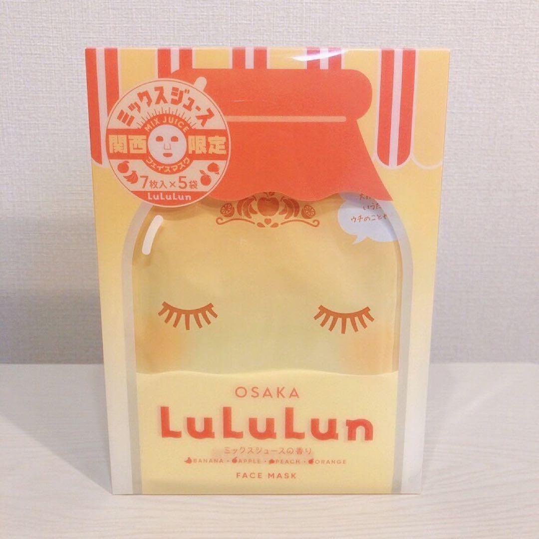 LuLuLun ご当地 関西限定 大阪 ミックスジュースの香り 7枚入×5袋
