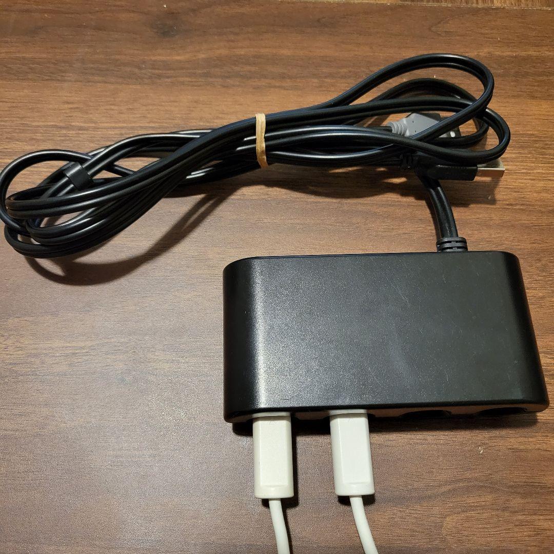 ニンテンドーゲームキューブコントローラ x3 & 接続アダプター