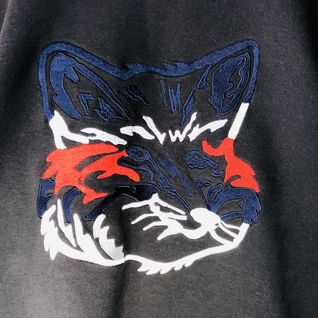 超人気モデル】メゾンキツネ フォックス刺繍ロゴ 即完売