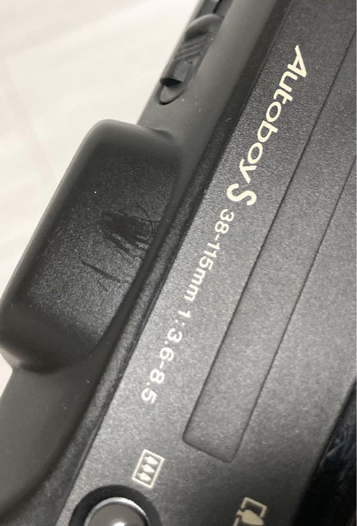『動作確認済み』Canon AutoboyS PANORAMA ブラック 完動品 動作確認済み』Canon AutoboyS PANORAMA ブラック 完動品