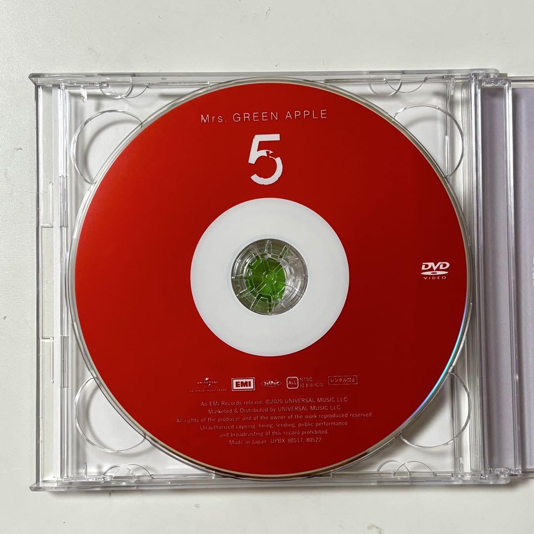 ミセス ベストアルバム 5 初回限定盤 CD+DVD ☆未再生