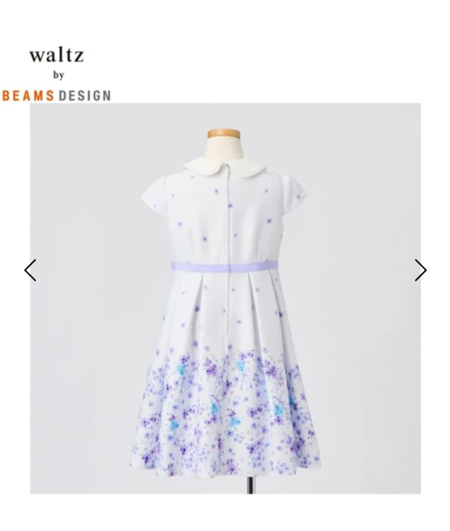 waltzbyBEAMSDESIGN女の子130cm フォーマルワンピース入学式 waltzbyBEAMSDESIGN女の子130cm フォーマルワンピース入学式