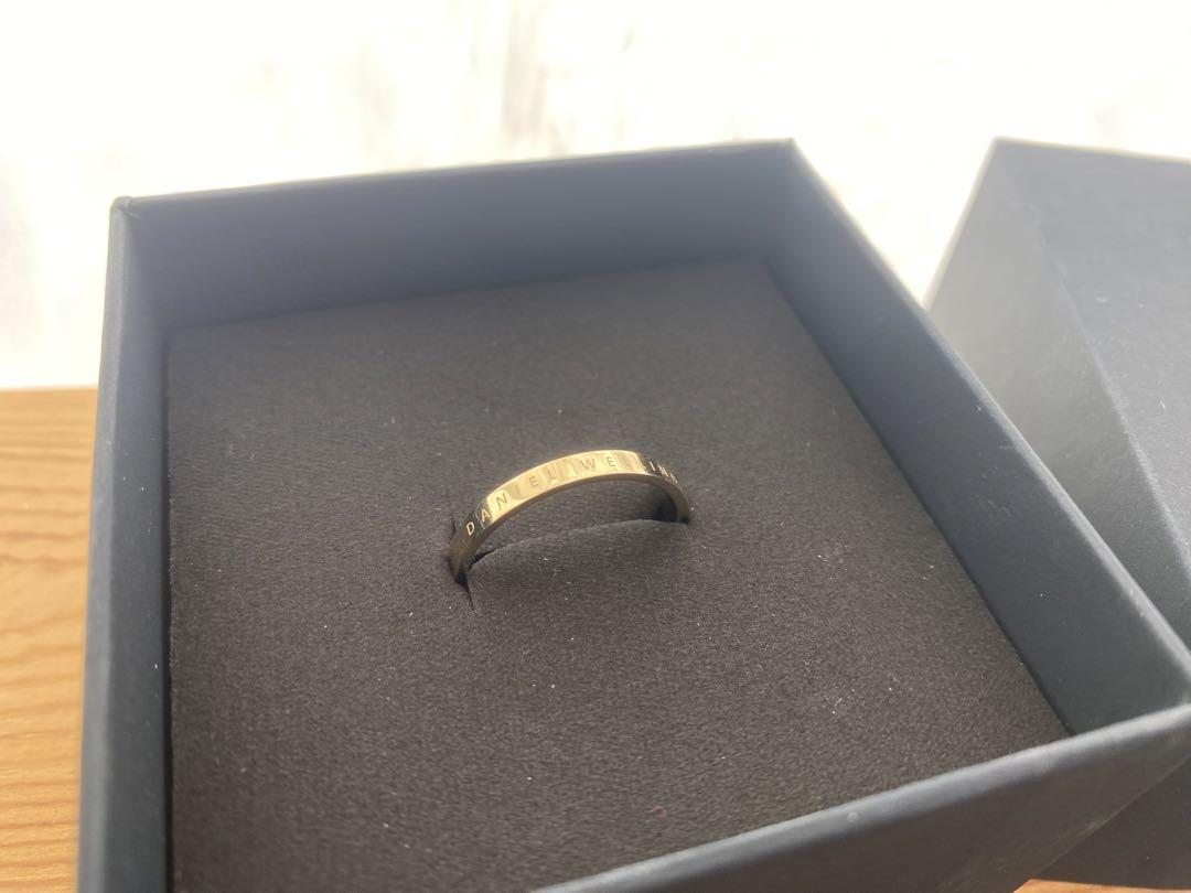 美品　Daniel Wellington  指輪　ゴールド