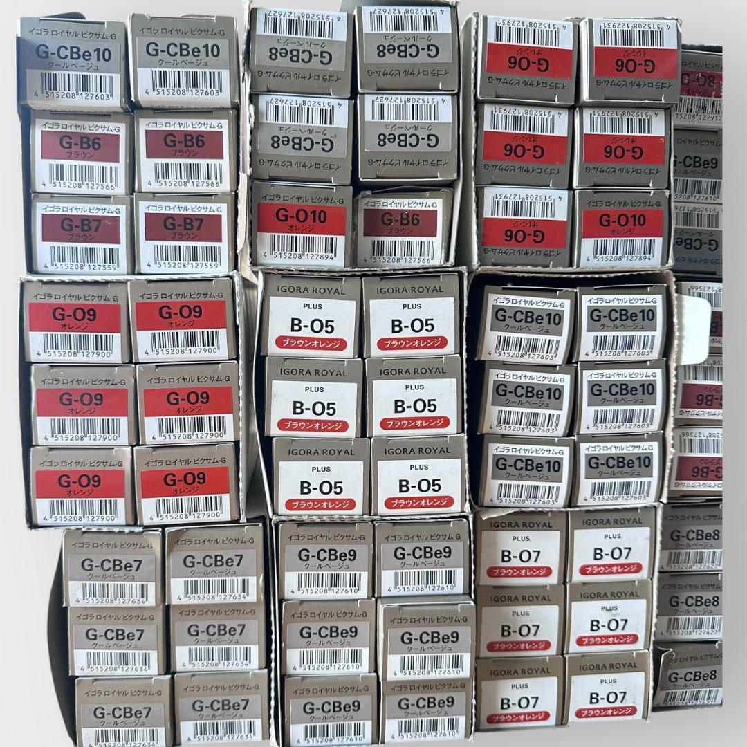 新品　シュワルツコフ イゴラ ロイヤル　ピクサム　カラー剤 126本　まとめ売り