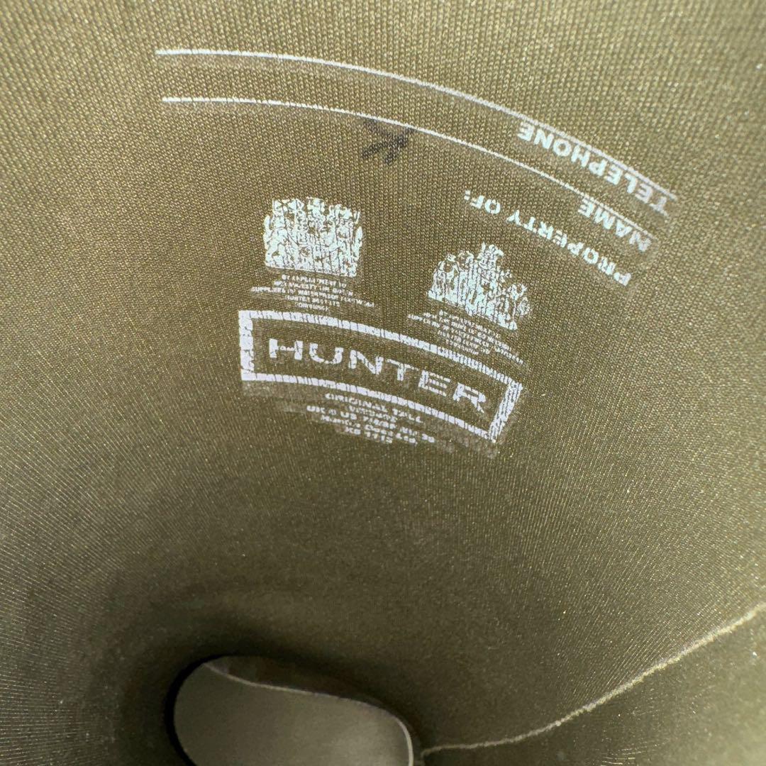 HUNTER ハンターカーキUK6 24〜24.5