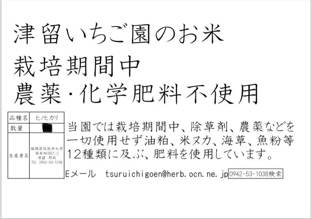 お米ヒノヒカリ 農薬栽培期間中不使用令和6年産 白米 9kg 福岡県筑後市