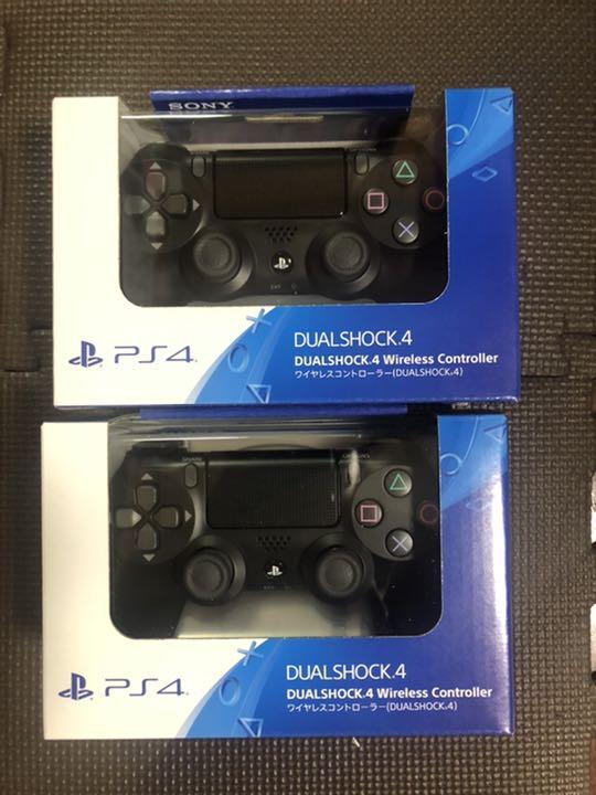 新品未開封PS4 ワイヤレスコントローラー 純正  黒　ブラック