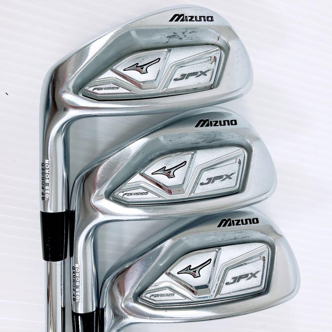 MIZUNO - ミズノJPXフォージドアイアンセット　レフティ レフティ 左利き ミズノJPX FORGED メンズアイアンセット6本