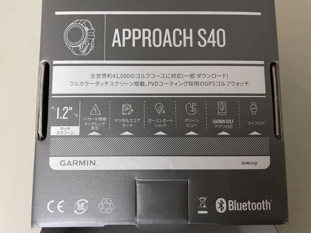 GARMIN Approach S40 GPSゴルフウォッチ