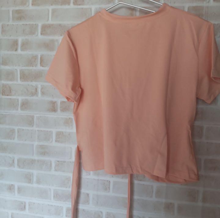 レディース トップス Tシャツ 新品 オレンジ ML 夏 半袖 無地 リボン - メルカリ レディース トップス Tシャツ 新品 オレンジ ML 夏 半袖 無地 リボン - メルカリ