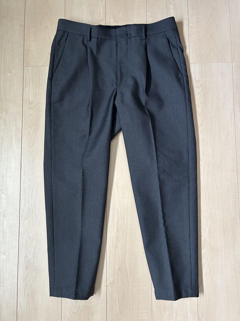 UNITED ARROWSダークグレー スラックス XL 美品