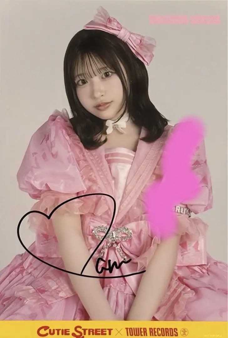 きゅーすと 抽選会 B賞 B2ポスター 直筆サイン入り　CUTIE STREET cutie street きゅーすと リリイベ レイクタウン サイン入りポスター