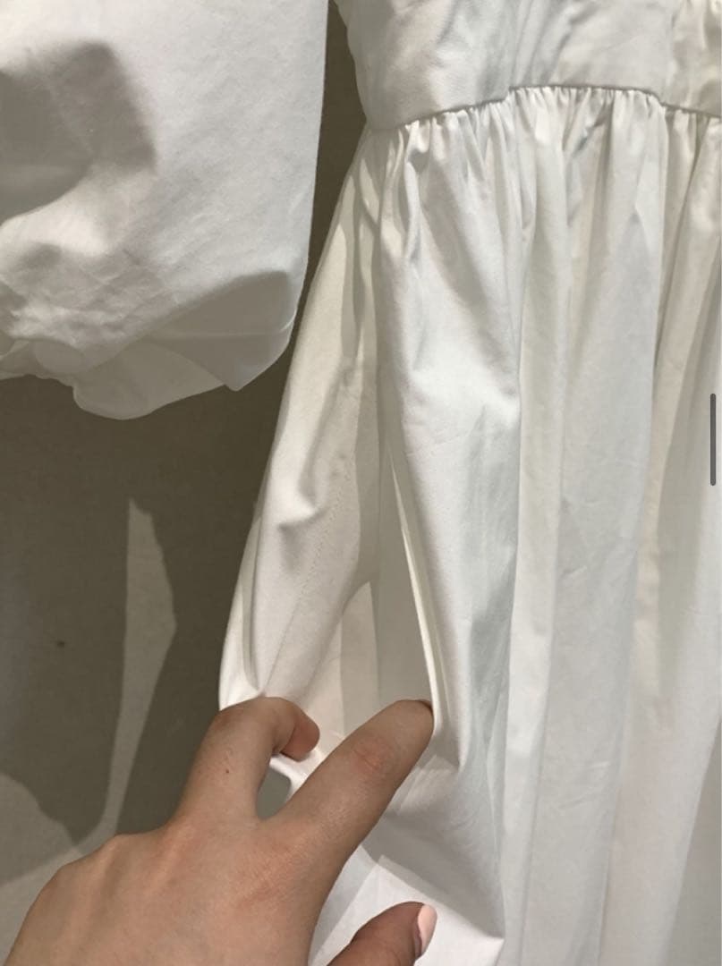 BACK SCHOEN GATHER ONEPIECE.clane BACK SCHOEN GATHER ONEPIECE.clane