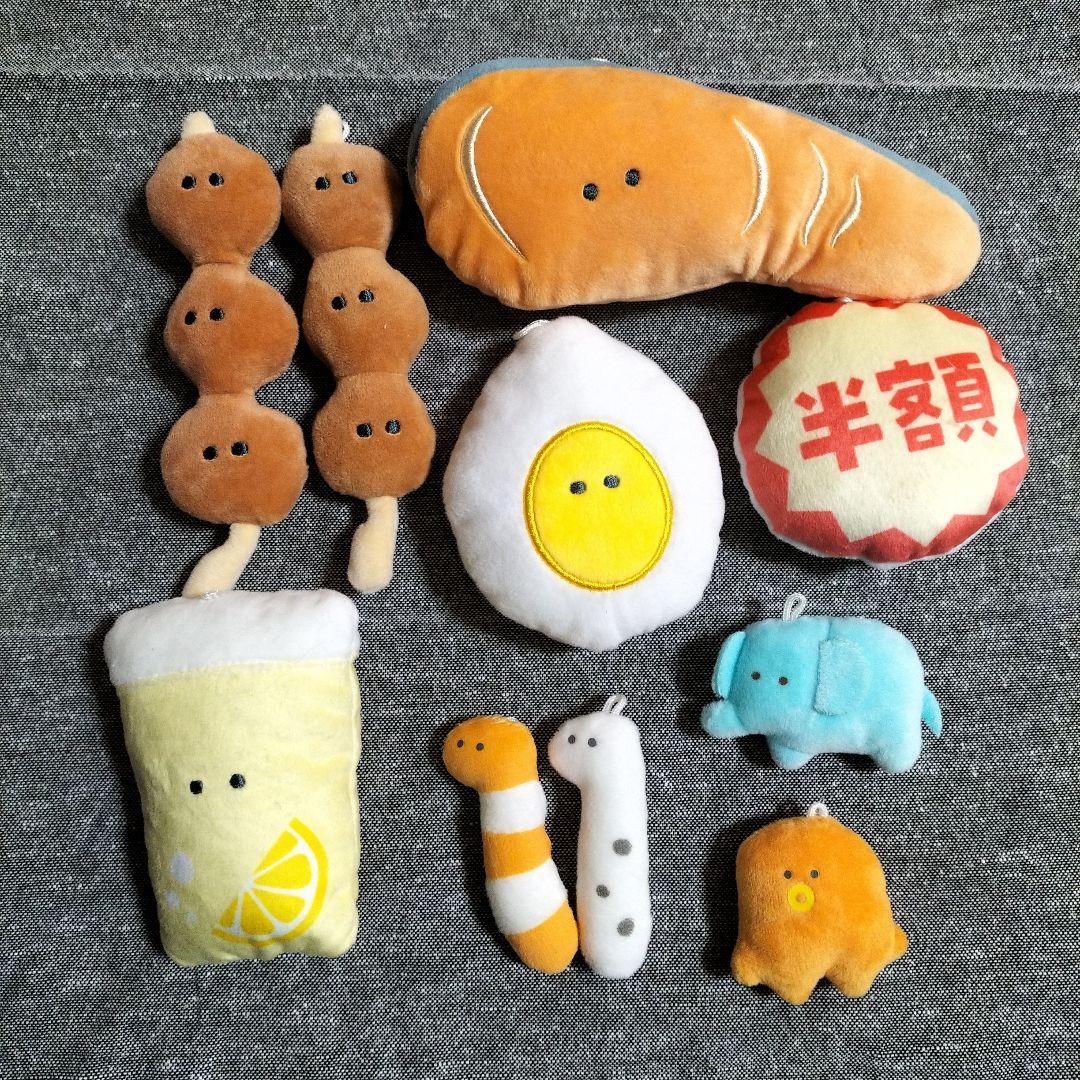 つぶらな瞳のマスコット まとめ売り 51個 キーホルダー 可愛い 未使用】つぶらな瞳のお寿司 ぷち ぬいぐるみ マスコット