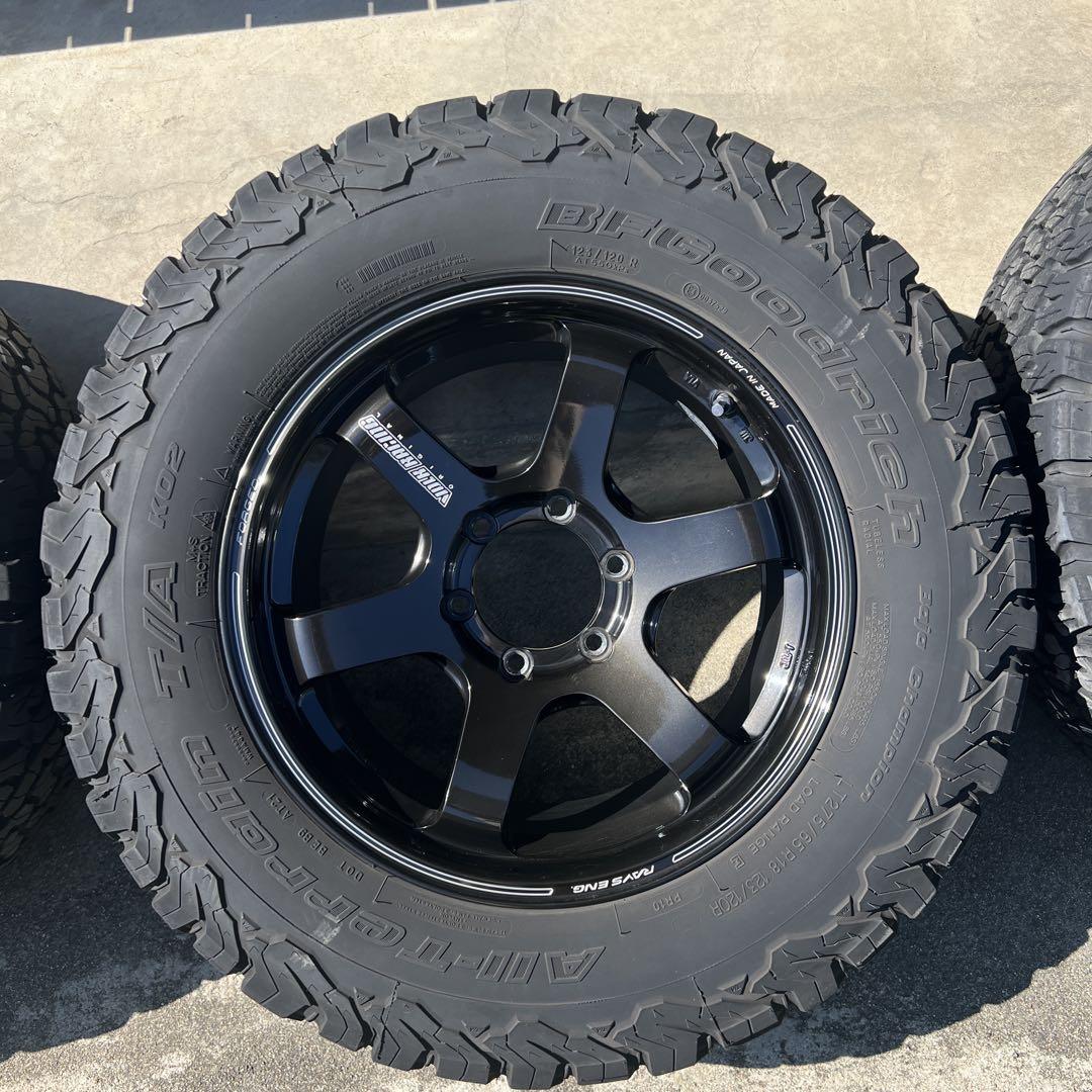 RAYS ボルクレーシング プラド 150系 te37 グッドリッチ KO2